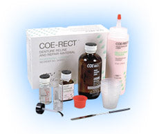 GC Corporation Coe-Rect Professional Self-Curing Hard Denture Liner and Repair Kit GC Corporation Coe-Rect Professional Self-Curing Hard Denture Liner and Repair Kit